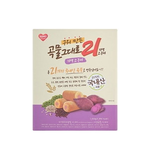 곡물그대로21 자색고구마 운영종료 안내