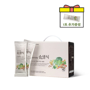 순생식 30포 증정품 변경 안내